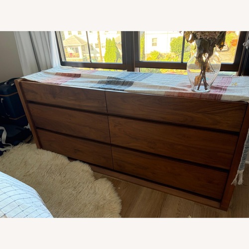Used Design Within Reach Matera Dark Brown Wood Dresser for sale on AptDeco