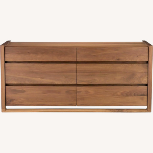 Used Design Within Reach Matera Dark Brown Wood Dresser for sale on AptDeco