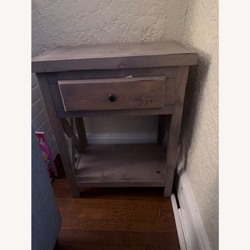 Used Light Brown Wood Side Tables for sale on AptDeco