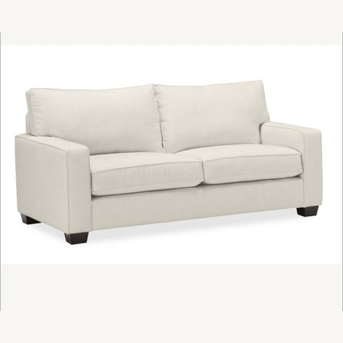 Used Pottery Barn Natural Fabric Sleeper Sofa for sale on AptDeco