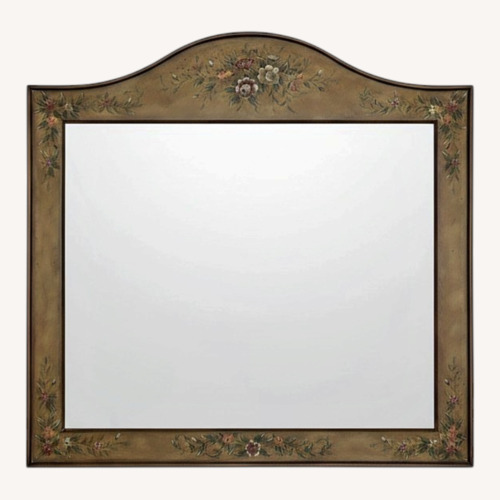 Used Domain Furniture Light Brown Wall Mirror for sale on AptDeco