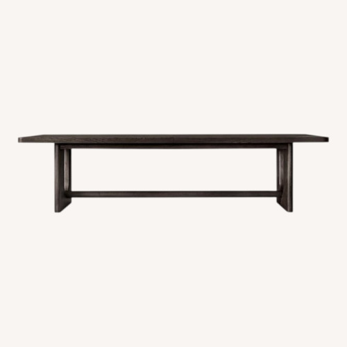Used Restoration Hardware Breton Black Dining Table for sale on AptDeco
