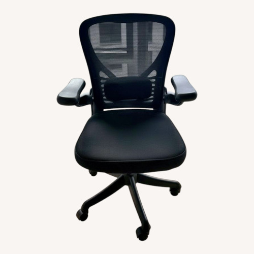 Used Black Fabric Office Chair for sale on AptDeco