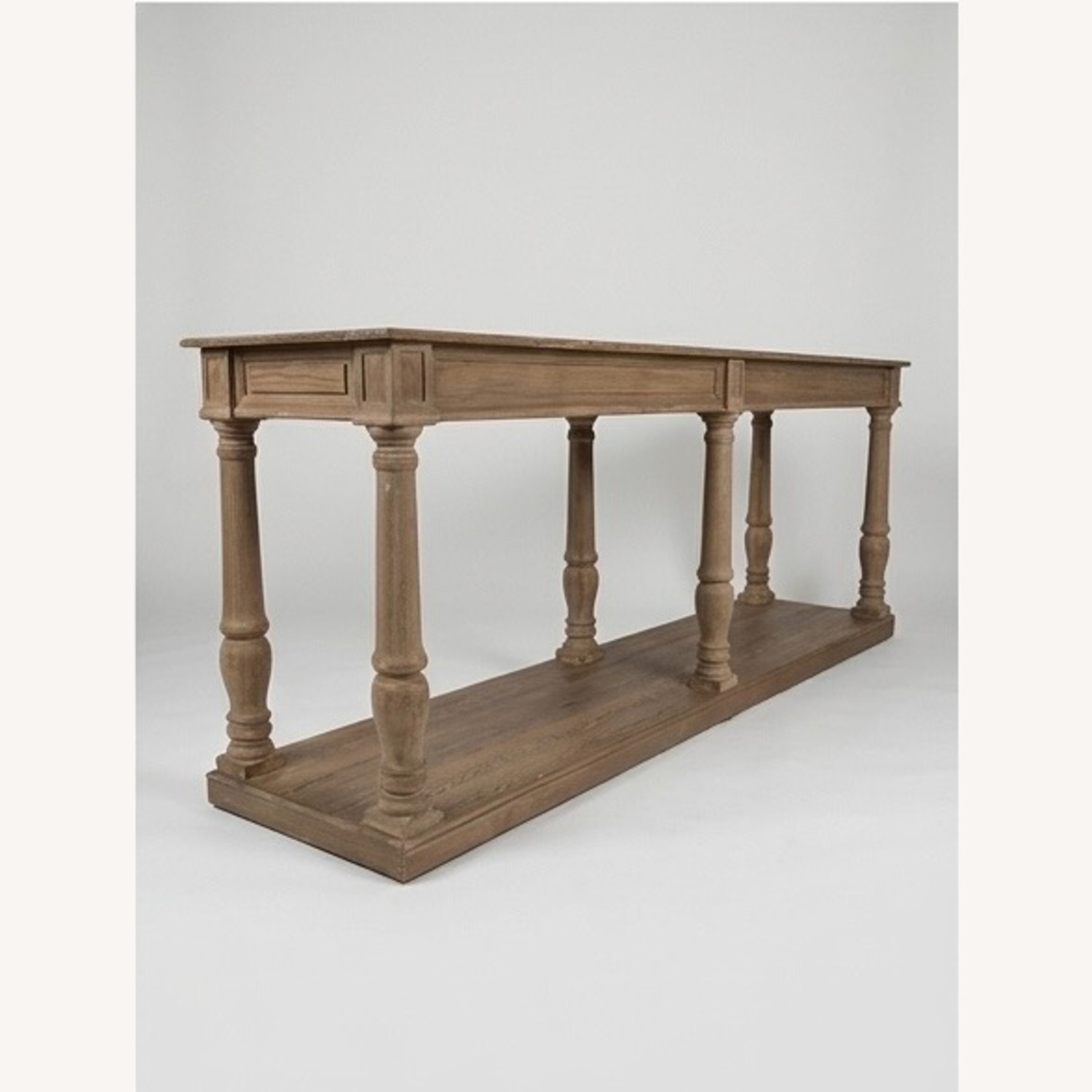 Restoration Hardware Distressed Rectory Large Console Table - image-2