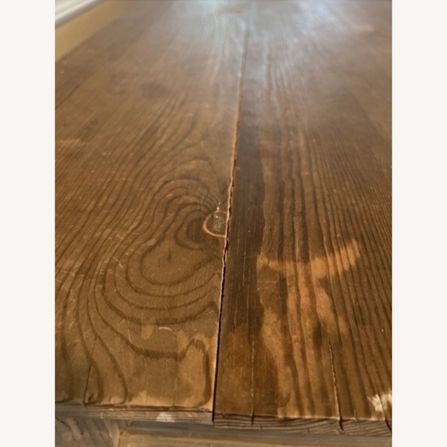 Restoration Hardware Distressed Rectory Large Console Table - image-5