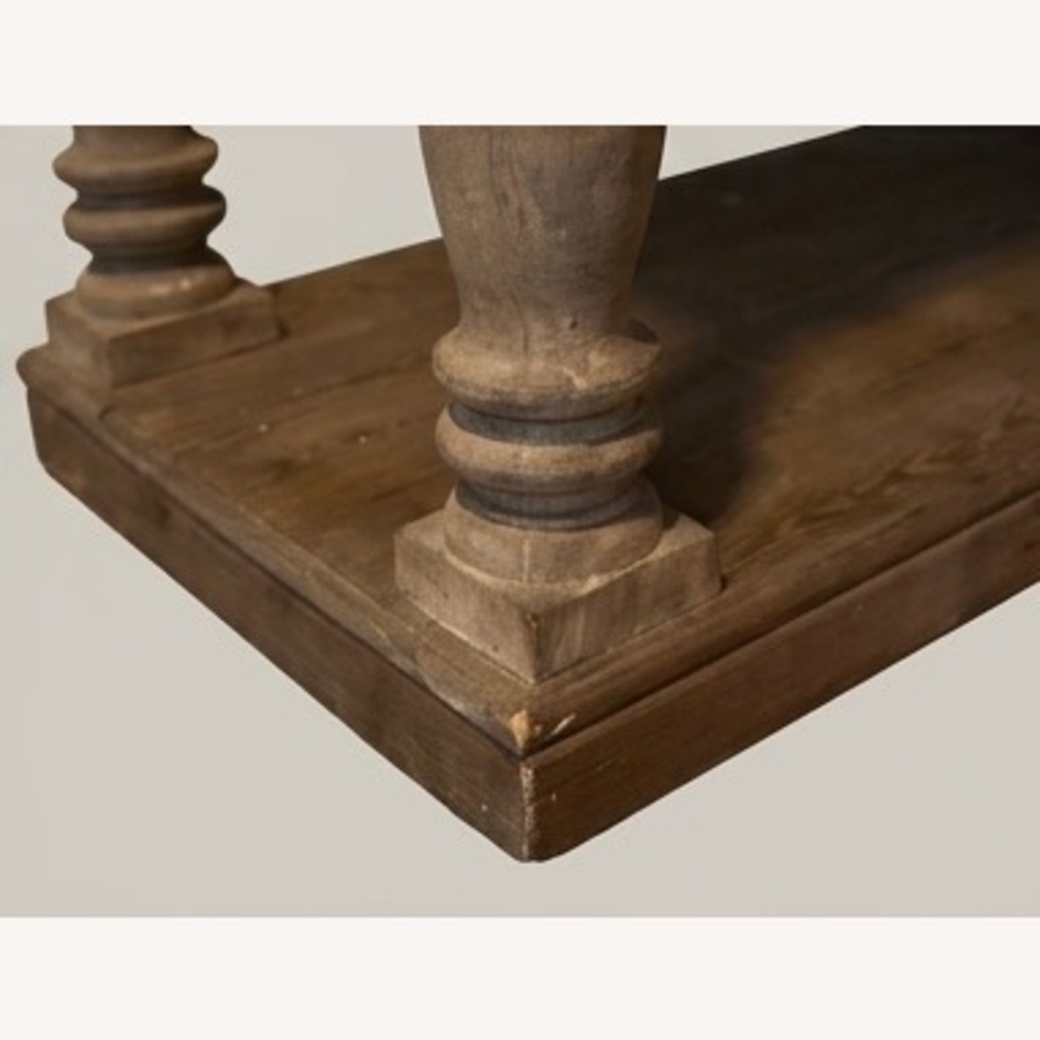 Restoration Hardware Distressed Rectory Large Console Table - image-4