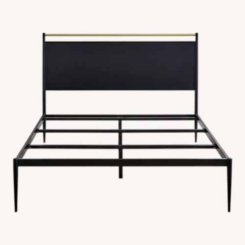 Used West Elm Metalwork Bed - Full for sale on AptDeco