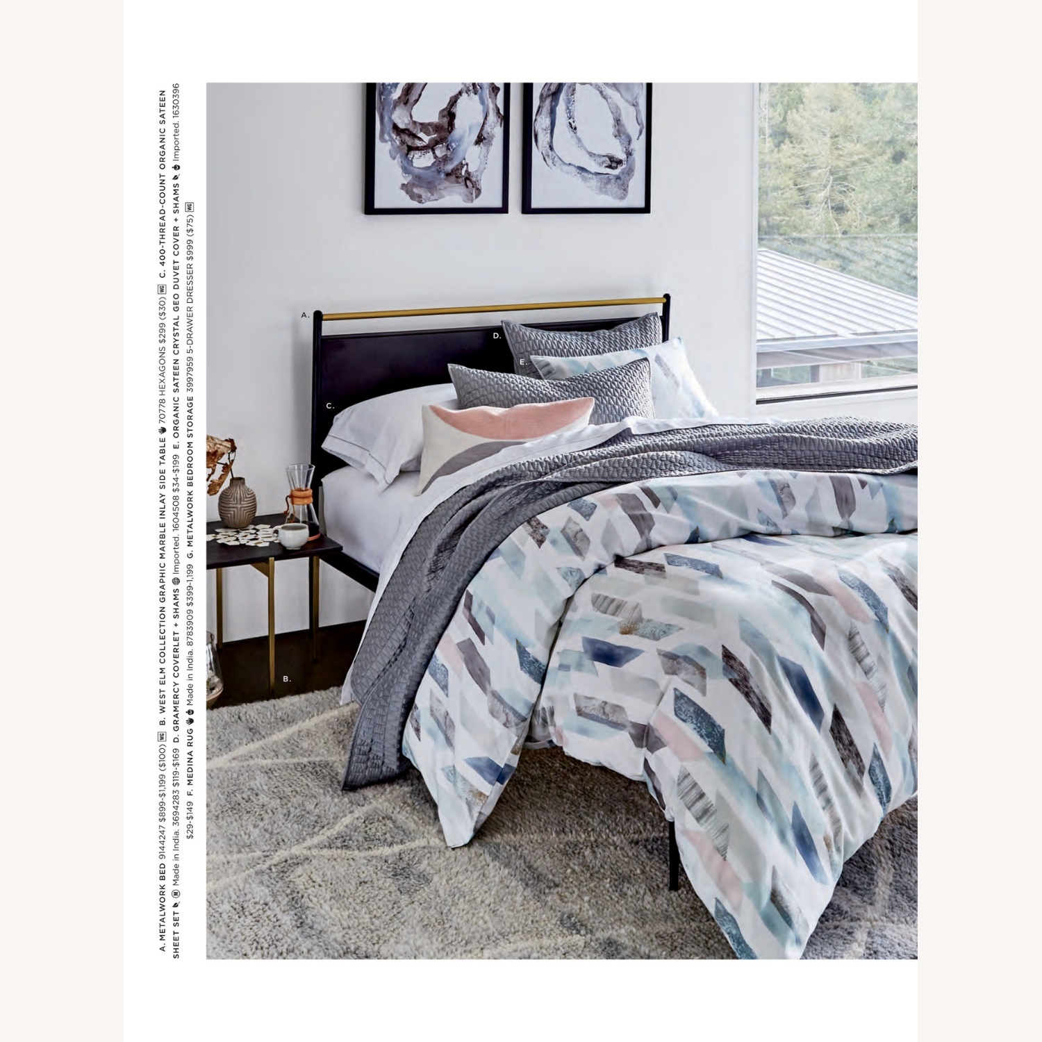 West Elm Metalwork Bed - Full - image-4