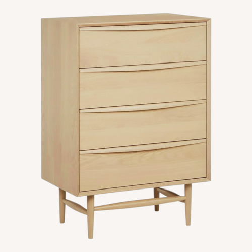 Used Article Lenia White Oak Dresser for sale on AptDeco