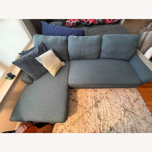 Used Left-Hand-Facing 2 Piece Sectional Sleeper Sofa for sale on AptDeco