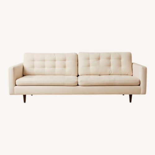 Used Crate & Barrel White 3+ Seater Sofa for sale on AptDeco