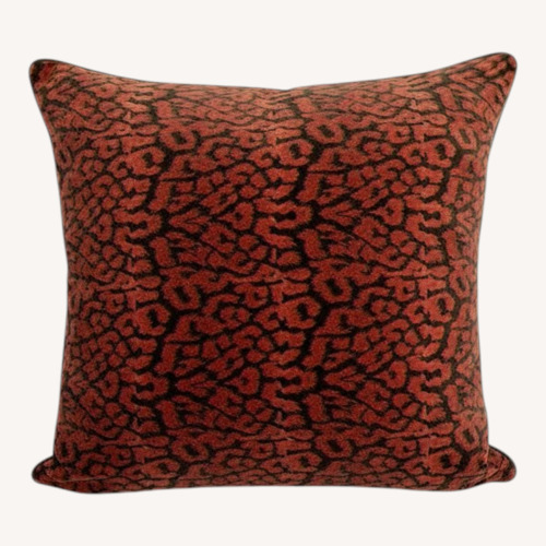 Used Oka Velvet Pillow with Down Insert for sale on AptDeco