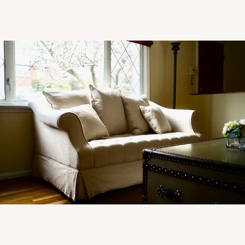 Used ABC Carpet and Home Loveseat for sale on AptDeco