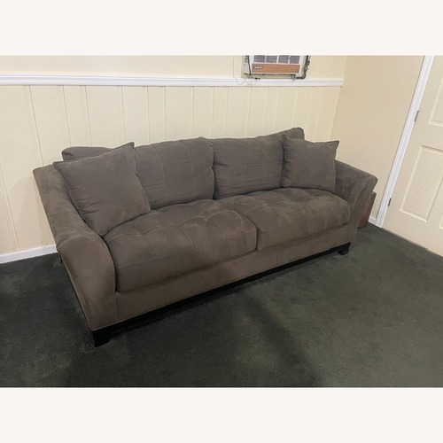 Used Raymour & Flanigan Dark Gray Sleeper Sofa for sale on AptDeco