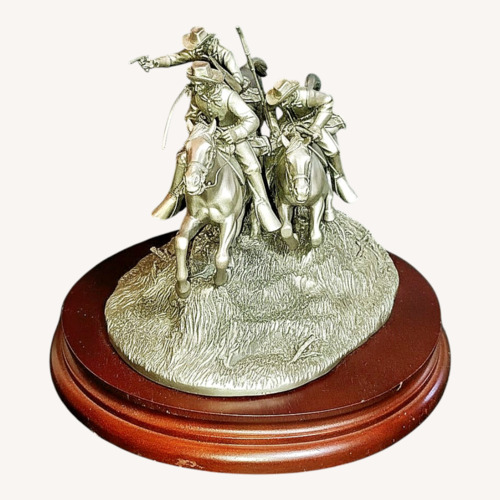 Used Chilmark Pewter Charge of the 7th Calvary for sale on AptDeco