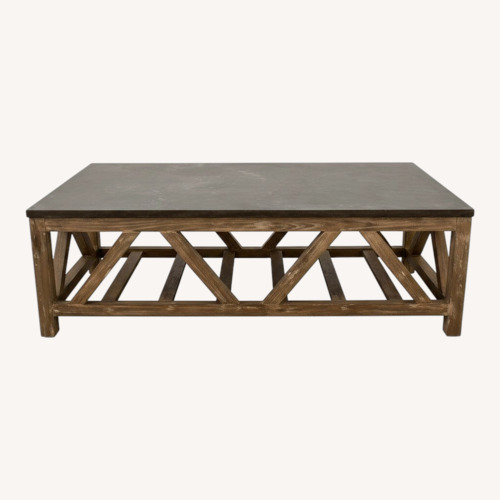 Used Stone Coffee Table for sale on AptDeco