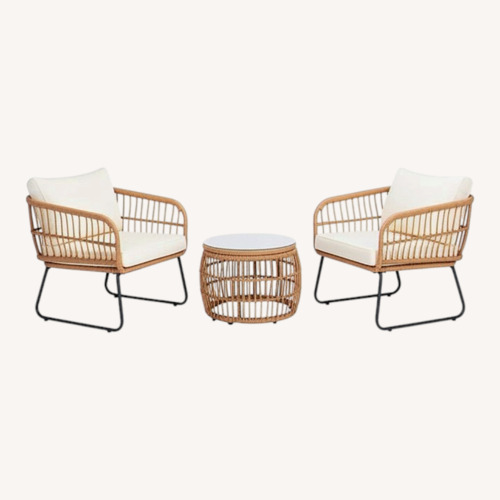 Used Safavieh Outdoor Leyla Patio Set for sale on AptDeco