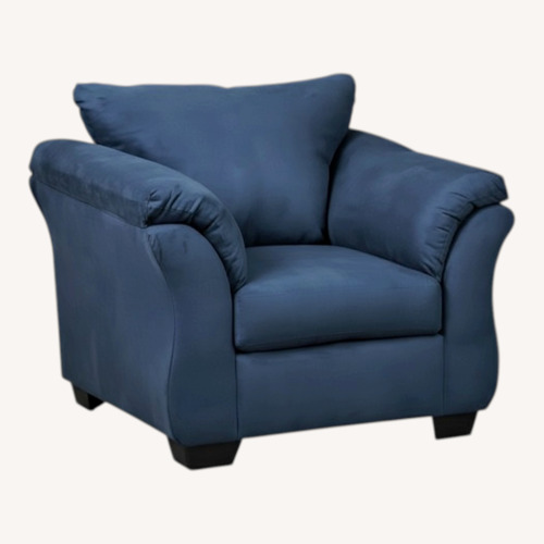 Used Ashley Furniture Darcy Blue Armchair for sale on AptDeco