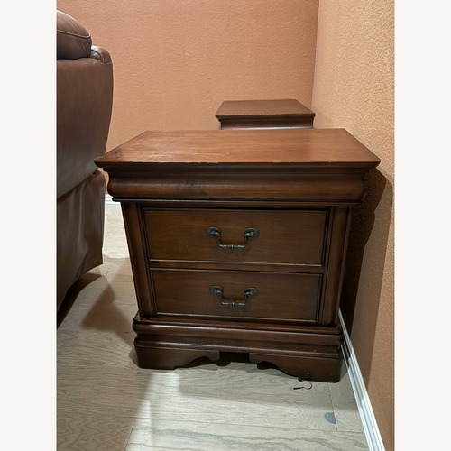 Used Legacy Classic Furniture Dark Brown Nightstand for sale on AptDeco