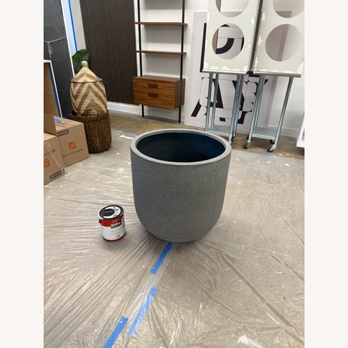 Used Dark Gray Planter for sale on AptDeco