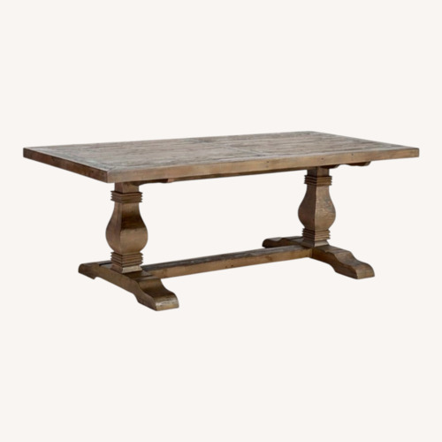 Used Wayfair Kinston Wood Dining Table for sale on AptDeco