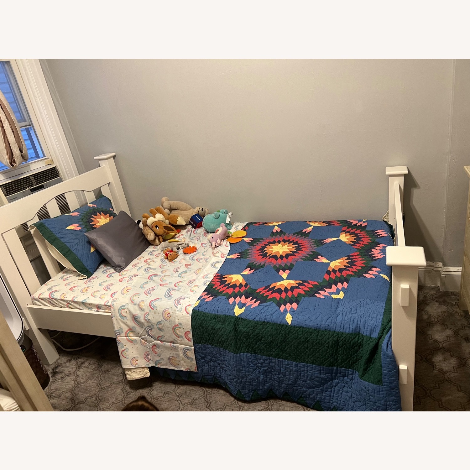 Pottery Barn Kids White Kendall Twin Bed - image-2