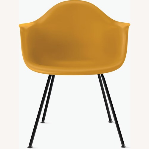 Used Eames Molded Plastic Armchair With 4 Leg Base for sale on AptDeco