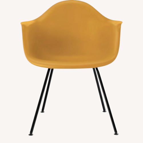 Used Eames Molded Plastic Armchair With 4 Leg Base for sale on AptDeco