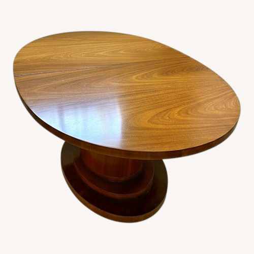 Used Pineapple Leaf Shaped Leg Dining Table for sale on AptDeco