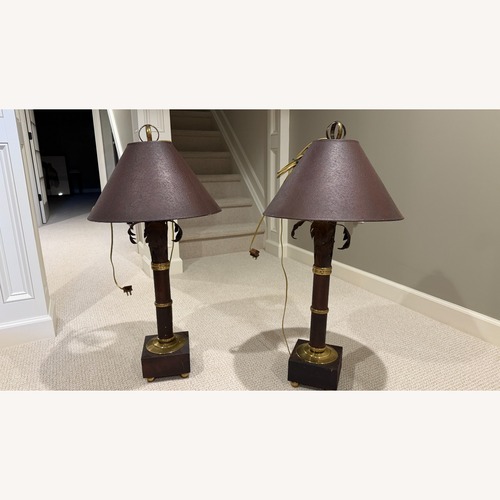 Used Vintage Lamps Brass & Wood Lamps for sale on AptDeco