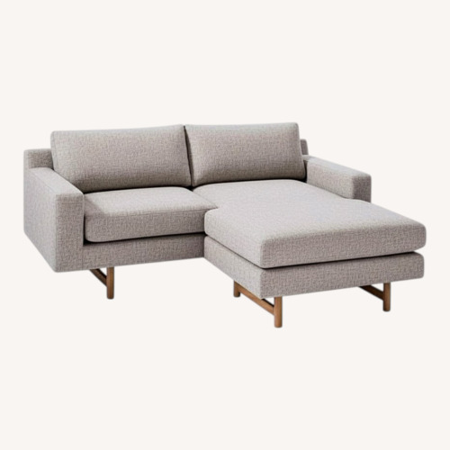 Used West Elm Eddy 2-Piece Sectional Sofa for sale on AptDeco
