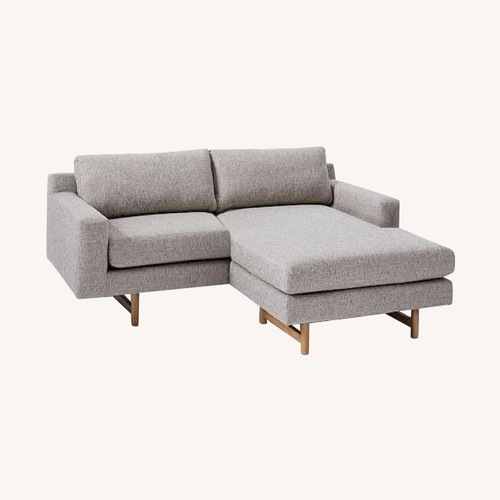 Used West Elm Eddy 2-Piece Sectional Sofa for sale on AptDeco