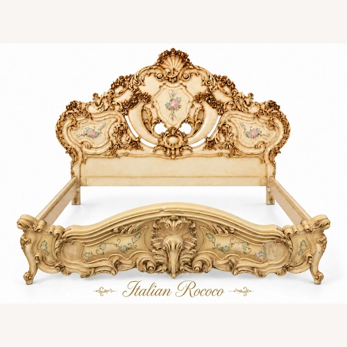 Used Gold Headboard for sale on AptDeco