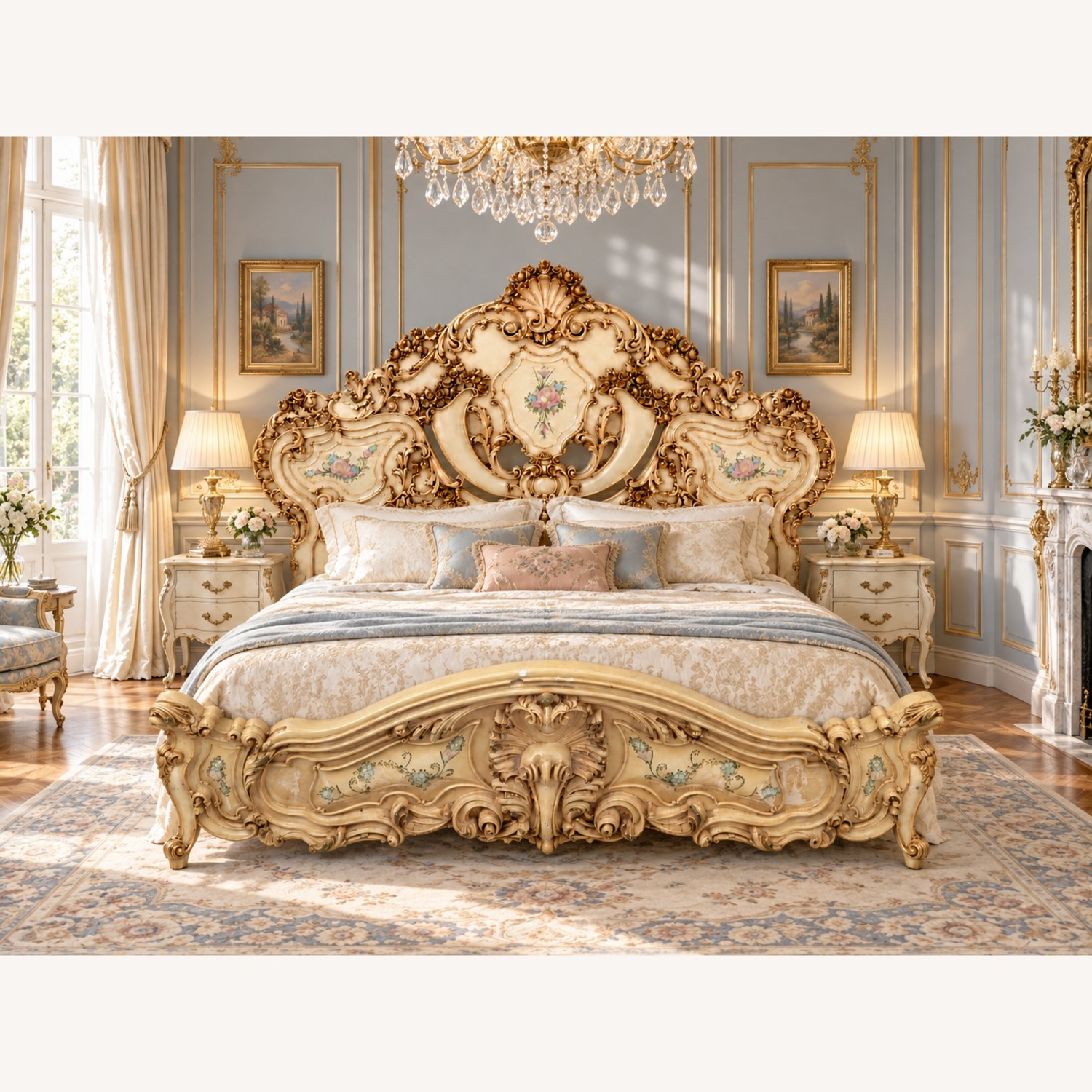 Gold Headboard - image-2