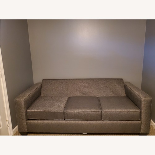 Used Rooms To Go Ridgewater Dark Gray Fabric Sleeper Sofa for sale on AptDeco