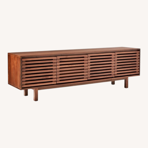 Used West Elm Dark Bryce Media Console (80") for sale on AptDeco