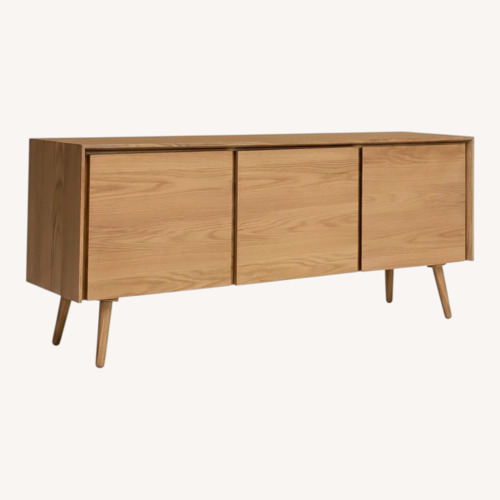Used Article Seno Light Brown Wood Sideboard for sale on AptDeco