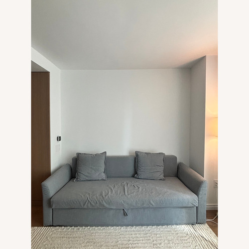 Used IKEA Light Grey Sleeper Sofa for sale on AptDeco