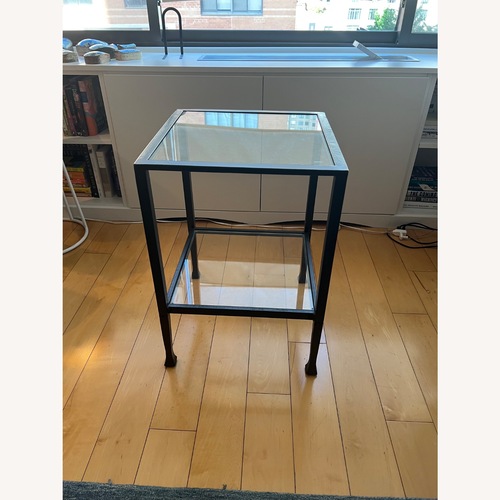 Used Pottery Barn Tanner Side Tables (2) for sale on AptDeco