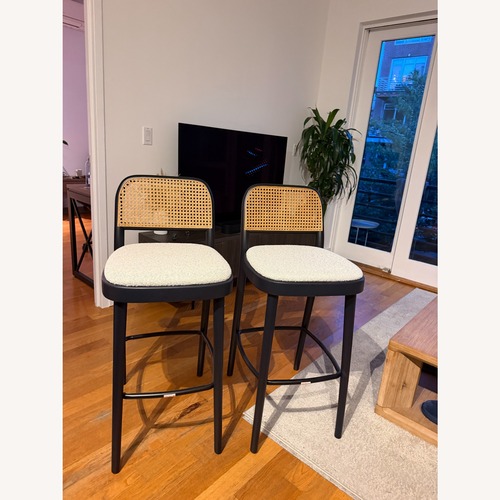 Used Castlery Natural Wood Stool for sale on AptDeco