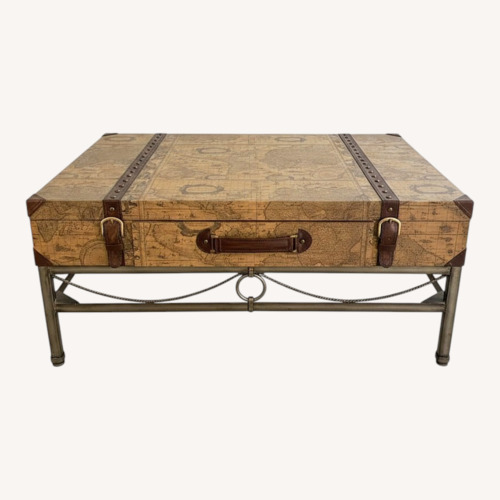 Used Vintage Style Travel Table Coffee Table for sale on AptDeco