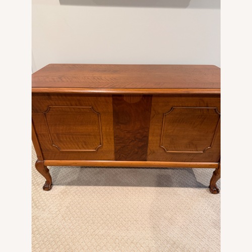 Used Light Brown Wood Chest for sale on AptDeco