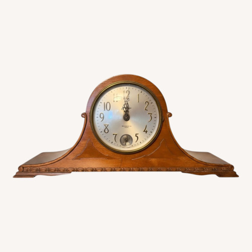 Used Vintage/Antique Dark Brown Wood Décor for sale on AptDeco