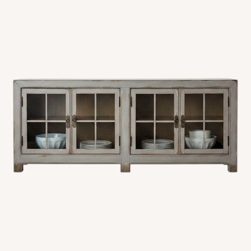 Used Ethan Allen Ming Media Cabinet  for sale on AptDeco