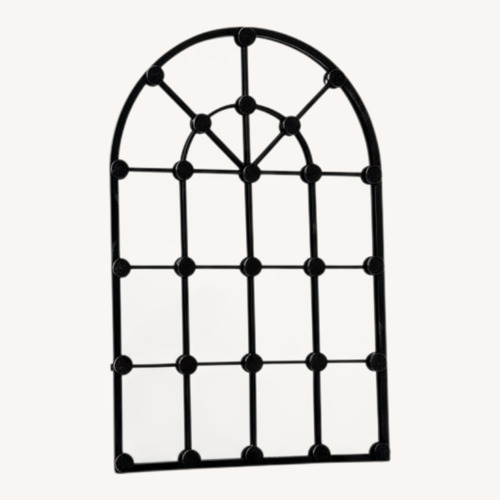 Used Rejuvenation Black Glass Wall Mirrors for sale on AptDeco