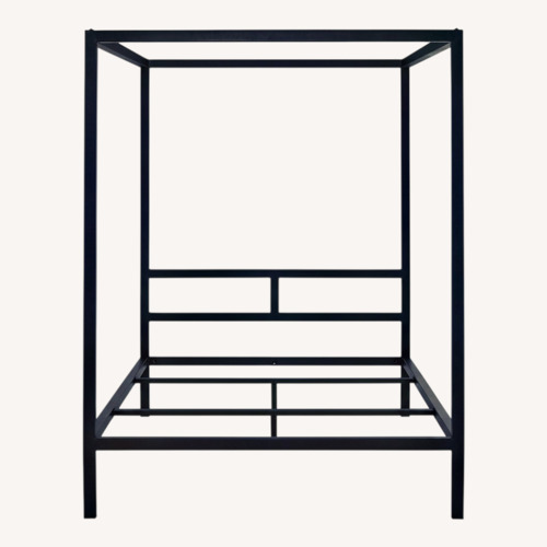 Used Room & Board Steel Canopy Bed for sale on AptDeco