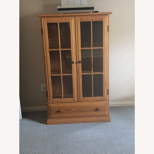 Used Solid Wood Vitrine for sale on AptDeco
