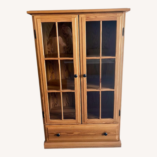 Used Solid Wood Vitrine for sale on AptDeco