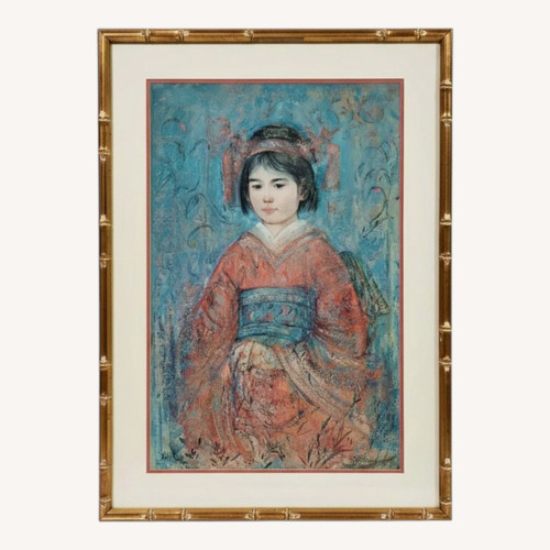 Used "Shizue" Edna Hibel Wall Art for sale on AptDeco