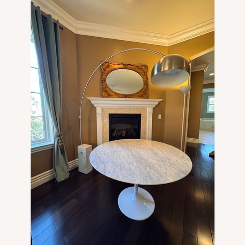 Used Design Within Reach Light Gray Marble Floor Lamp for sale on AptDeco